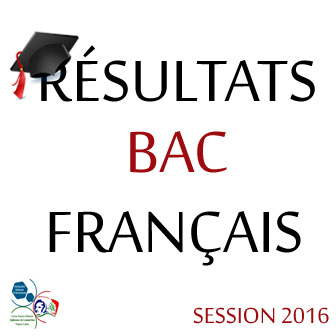 RÉSULTATS DU BACCALAURÉAT FRANÇAIS