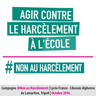 CAMPAGNE DE PRÉVENTION CONTRE LE HARCÈLEMENT