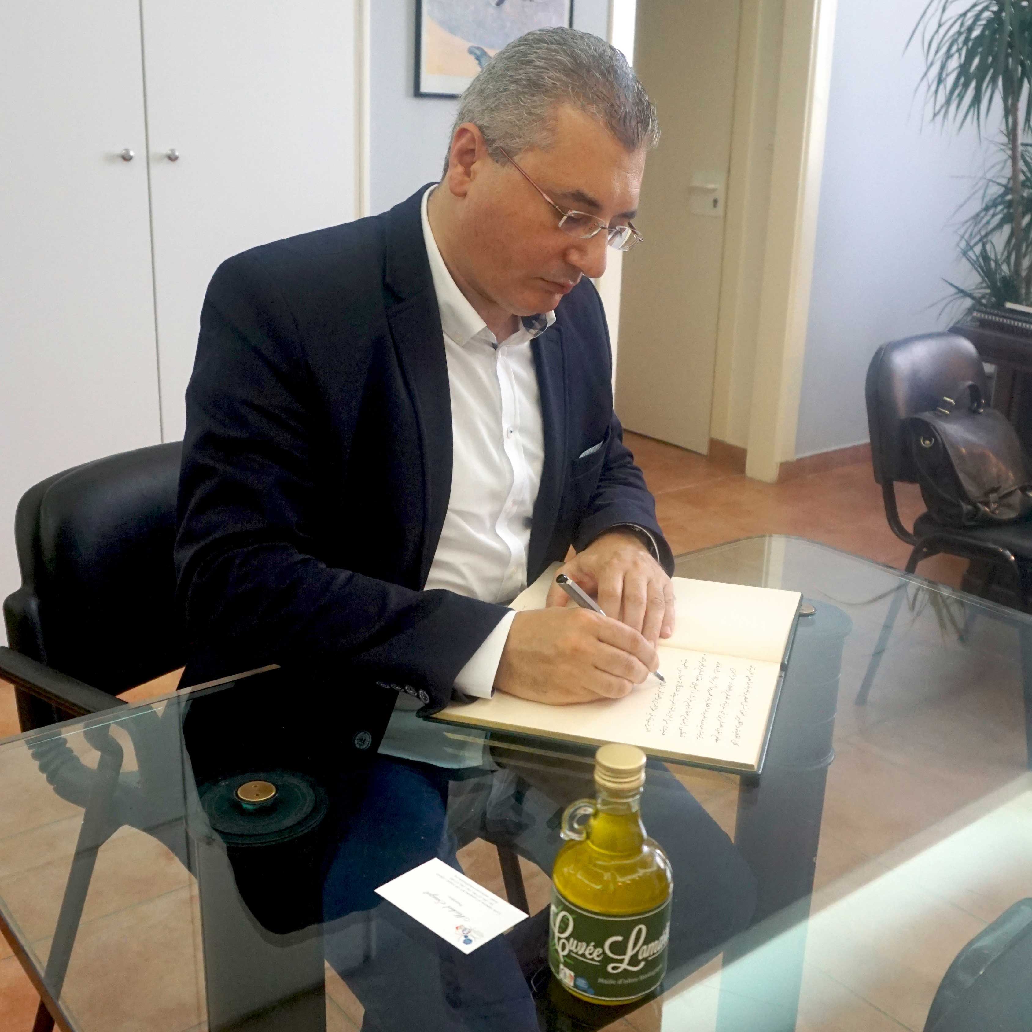 VISITE DU PROFESSEUR KHALED TADMOURI AU LYCÉE A. DE LAMARTINE: LE PATRIMOINE À L’HONNEUR