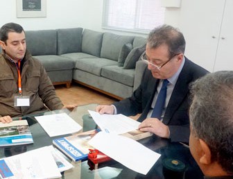 VISITE DU PRÉSIDENT DE L’UNIVERSITÉ NOTRE DAME AU LYCÉE