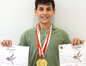 ELIE DEBS, ÉLÈVE DE 4ÈME, CHAMPION DU LIBAN AU JUDO!