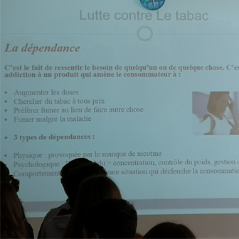 PRÉVENTION ET ÉDUCATION À LA SANTÉ  AU LYCÉE : STOP TABAC !