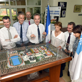 VISITE AU LYCÉE DE MONSIEUR JEAN-PAUL NEGREL, DIRECTEUR ADJOINT DE L’AEFE