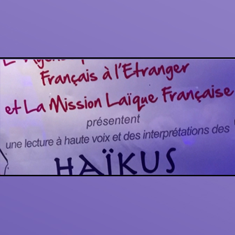 LECTURE DE HAÏKUS AU SALON DU LIVRE FRANCOPHONE DE BEYROUTH