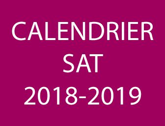 CALENDRIER SAT 2018-2019
