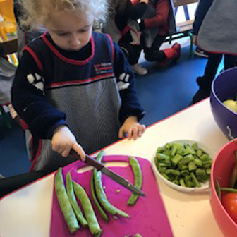 LA SOUPE AUX LÉGUMES DES PETITES SECTIONS