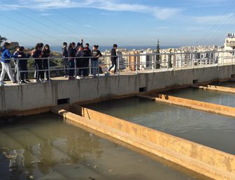 UNE SORTIE À LA STATION D’ÉPURATION DES EAUX DE TRIPOLI