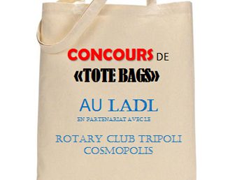 CONCOURS DE « TOTE BAGS » : VIS « PLASTIC FREE », YALLAH !