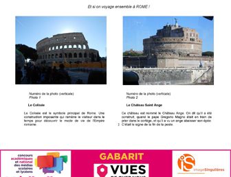 ET SI ON VOYAGEAIT ENSEMBLE À ROME ?