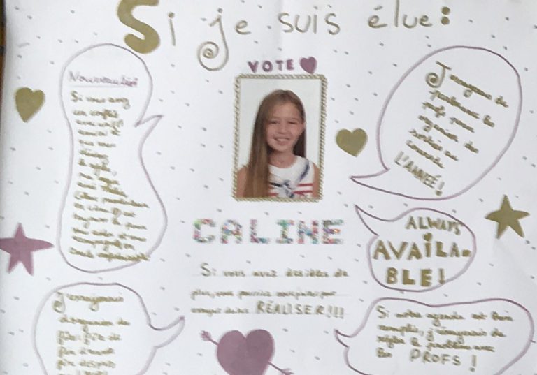 Election de délégués de classe : CM2 A- CM2 B | Lycées Alphonse de