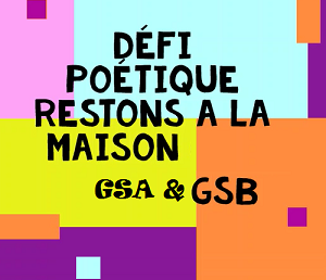 Défi poétique ‘Restons à la maison’