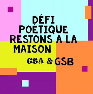 Défi poétique ‘Restons à la maison’