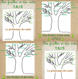 Les mots dérivés ,  les familles des mots