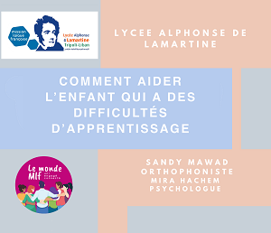 Message aux parents par l’orthophoniste Sandy Mawad