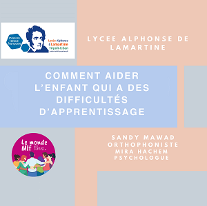 Message aux parents par l’orthophoniste Sandy Mawad