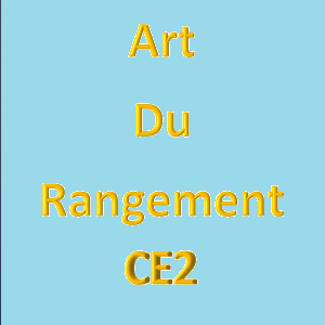 L’art du rangement par les CE2