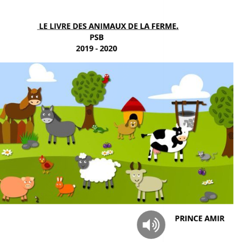 Les animaux de la ferme