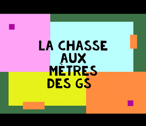 Balade mathématiques de GS, à la découverte du mètre!