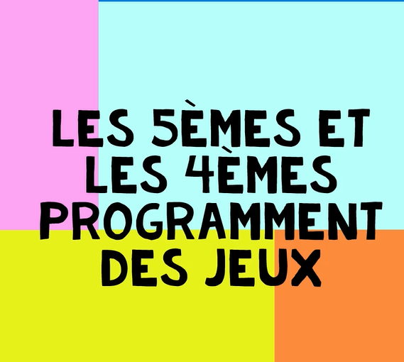 Maths: Programmation au collège