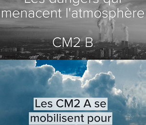 Les élèves de CM2 se mobilisent pour sauver l’atmosphère