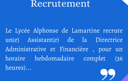 Urgent Recrutement!