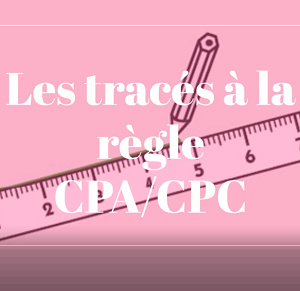 Tracer des traits avec les CP