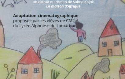 Du livre au film, adaptation cinématographique  d’un extrait du roman “La maison d’Afrique”