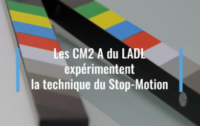 Les CM2 A s’initient à l’animation en volume (ou stop motion)