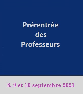 Prérentrée des professeurs