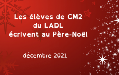 Le Père-Noël répond aux lettres des élèves de CM2