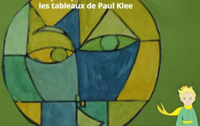 Le Petit Prince découvre les tableaux de Paul Klee.