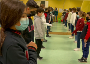 Initiation au théâtre des élèves de CM2 B