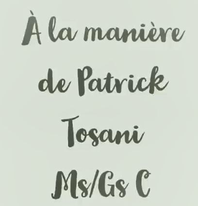  A la manière de Patrick Tosani