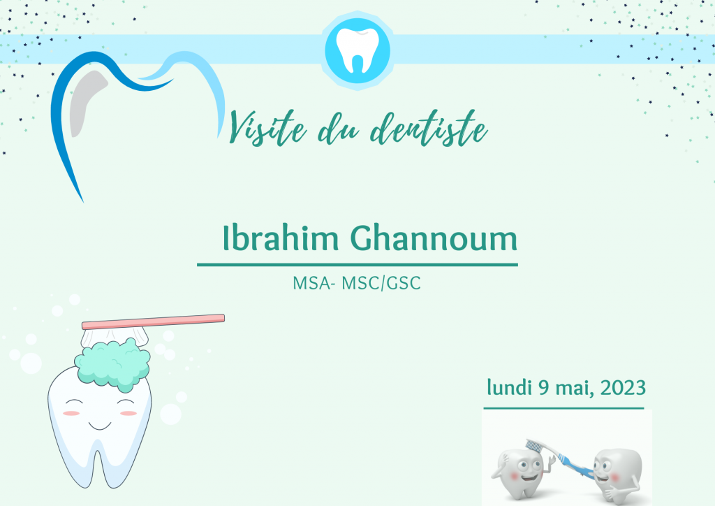 Quand on a 4/5 ans, la santé des dents c'est important !