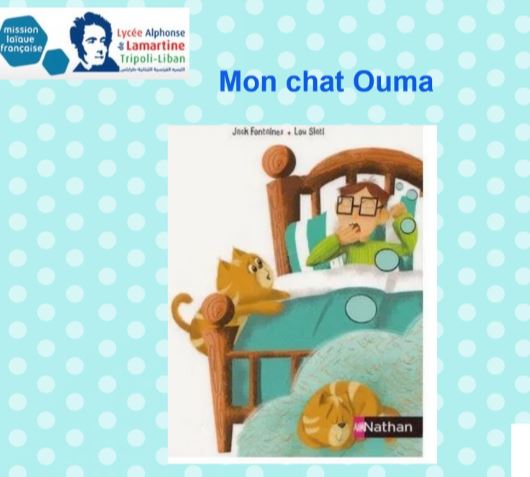 Les CP travaillent sur l’album “Mon chat Ouma”