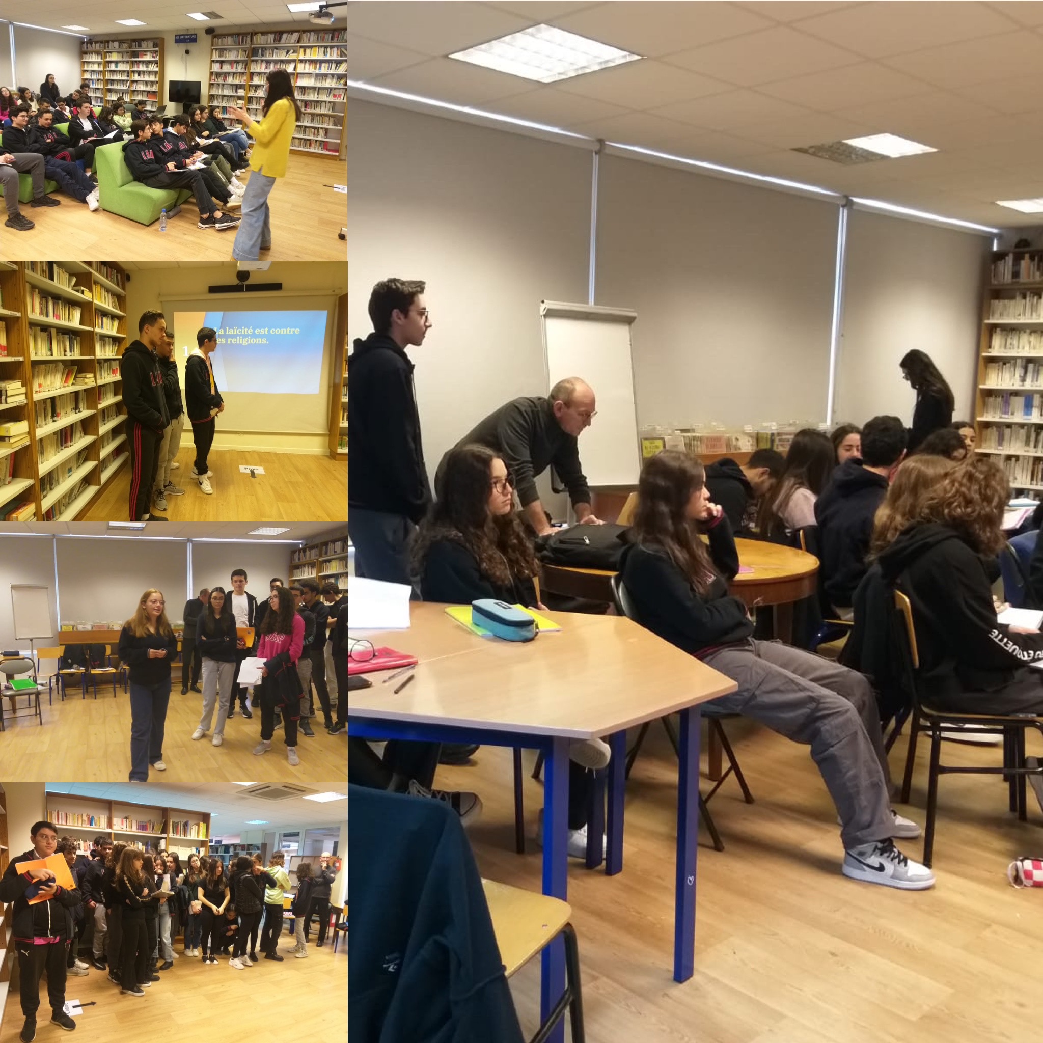 semaine des lycées français du monde: Débat mouvant semaine des lycées français du monde: Débat mouvant