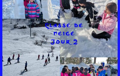 Classe de neige 2023- 2ème journée