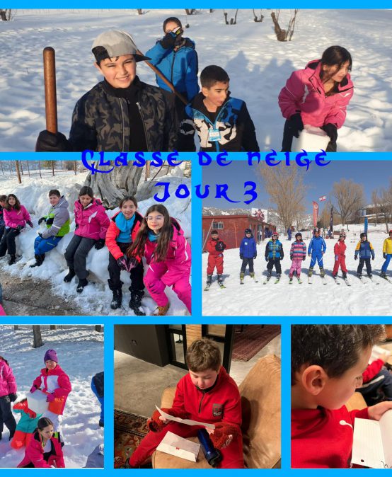 Classe de neige 2023 3ème journée