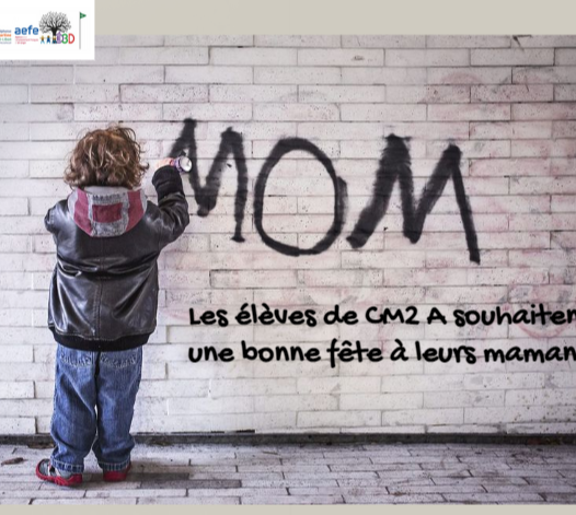 Messages doux à maman par les CM2A