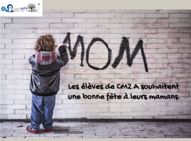 Messages doux à maman par les CM2A