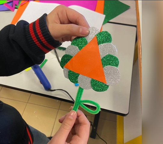 Des fleurs en géométrie pour la fête des mères