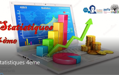 Etudes statistiques en 4ème