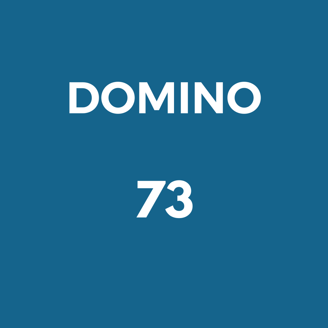 LE NOUVEAU NUMÉRO DE DOMINOS – DOMINOS 73