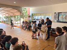 Des collégiens du Lycée Nahr Ibrahim au LADL