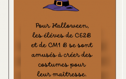 Les costumes de Halloween