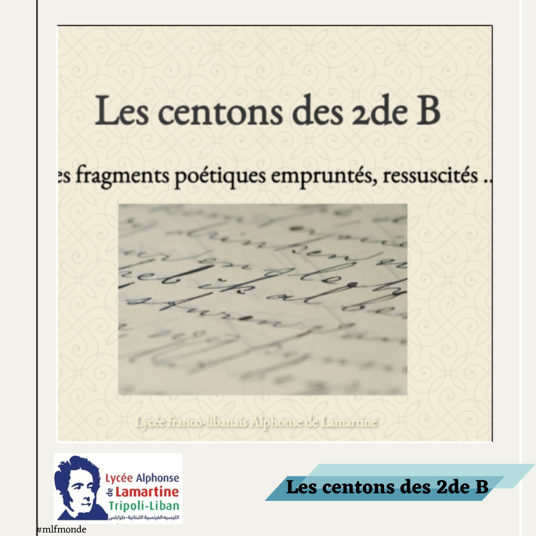 Les centons des 2de B