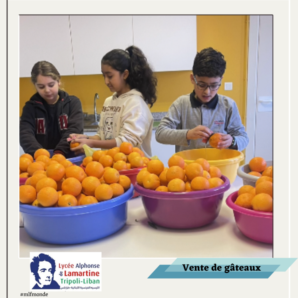 Afin de collecter des fonds en faveur d'une bonne cause, les élèves de CM2