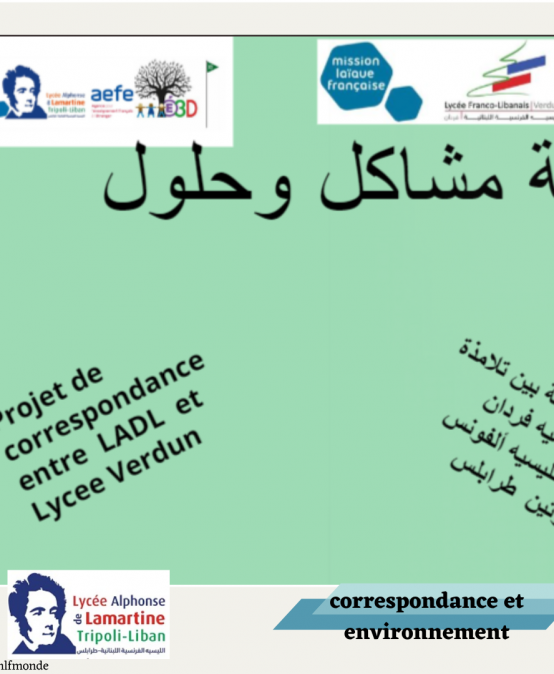 Pollution des eaux : mers et océans. Projet de correspondance